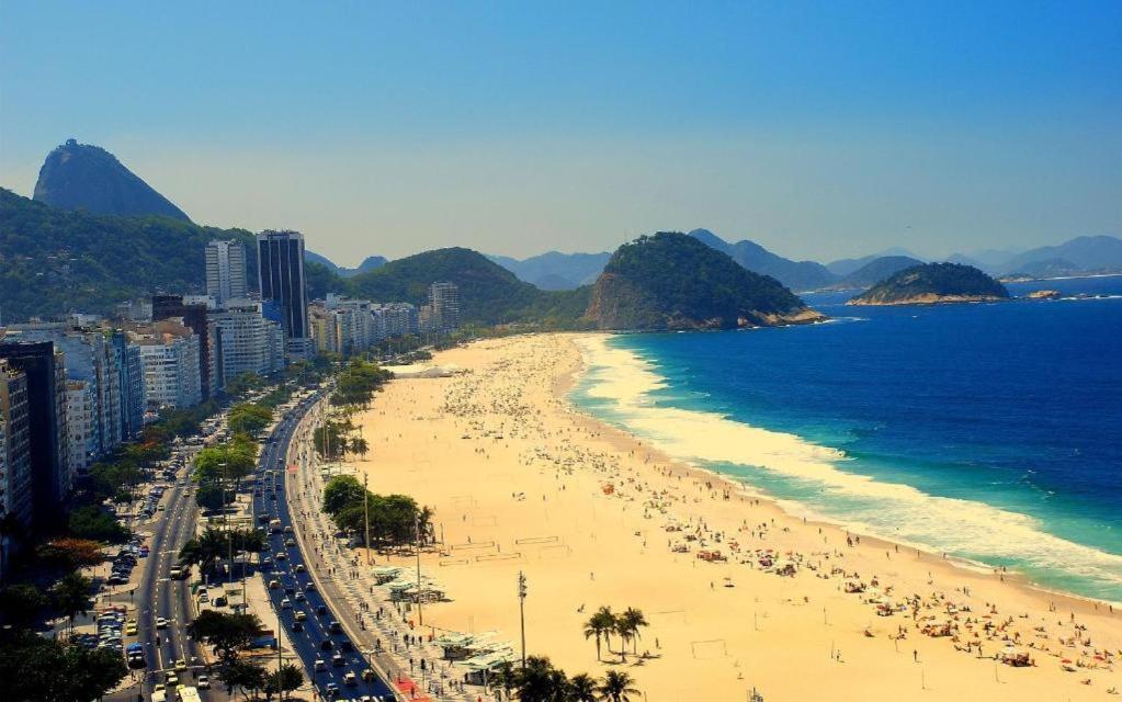 Studio Completo Na Praia De Copacabana Com Ar, Wifi, Netflix, Ate 4 Pessoas, Fundos Claro E Silencioso, Pauloangerami Pj135 Río de Janeiro Exterior foto